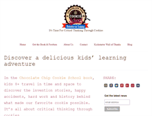 Tablet Screenshot of chocolatechipcookieschool.com